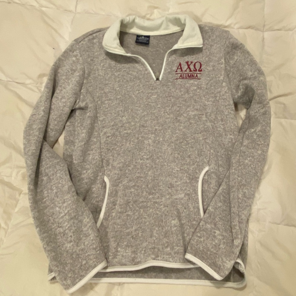 Oatmeal ALPHA CHI OMEGA pullover